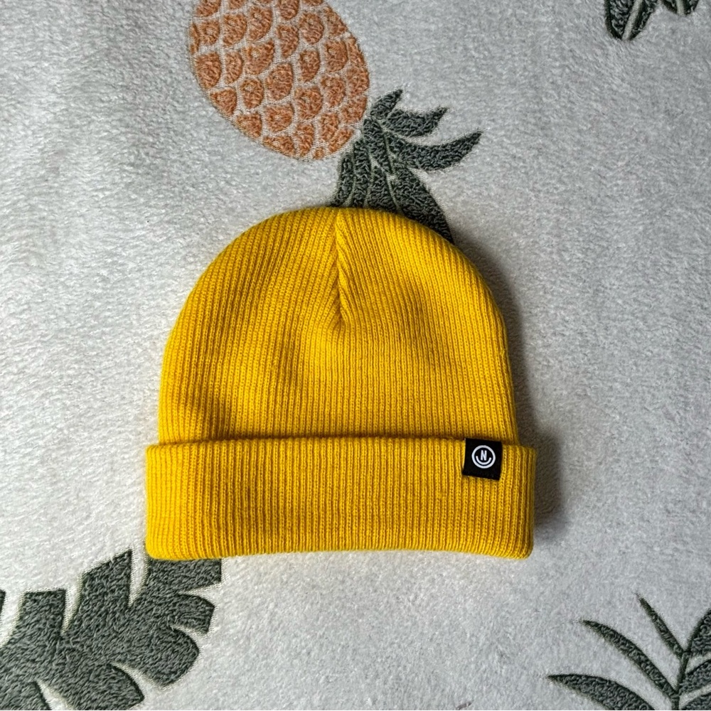 Neff Yellow Beanie Hat